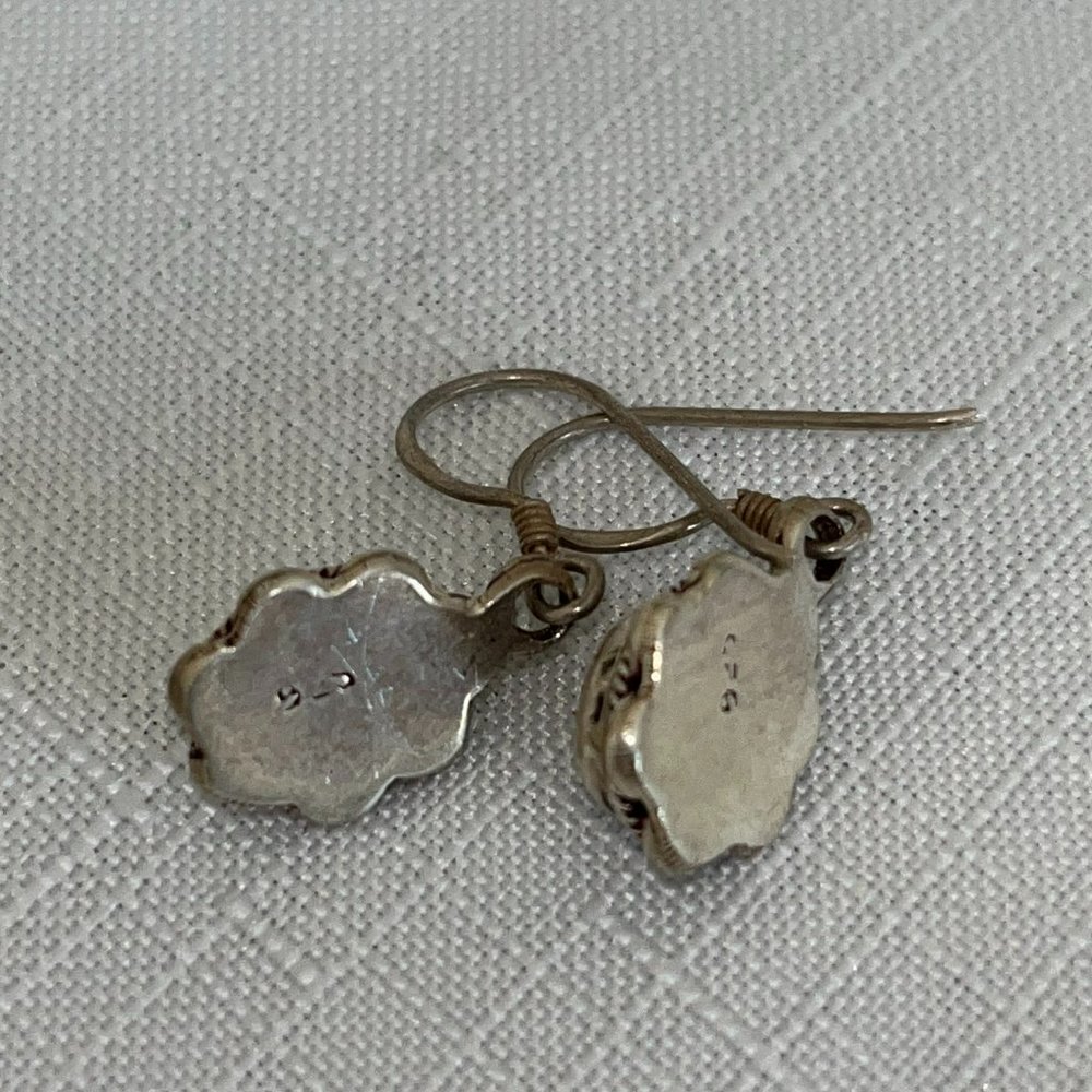 2/$15💙 Green Earrings Duo, EUC - Picture 4 of 5